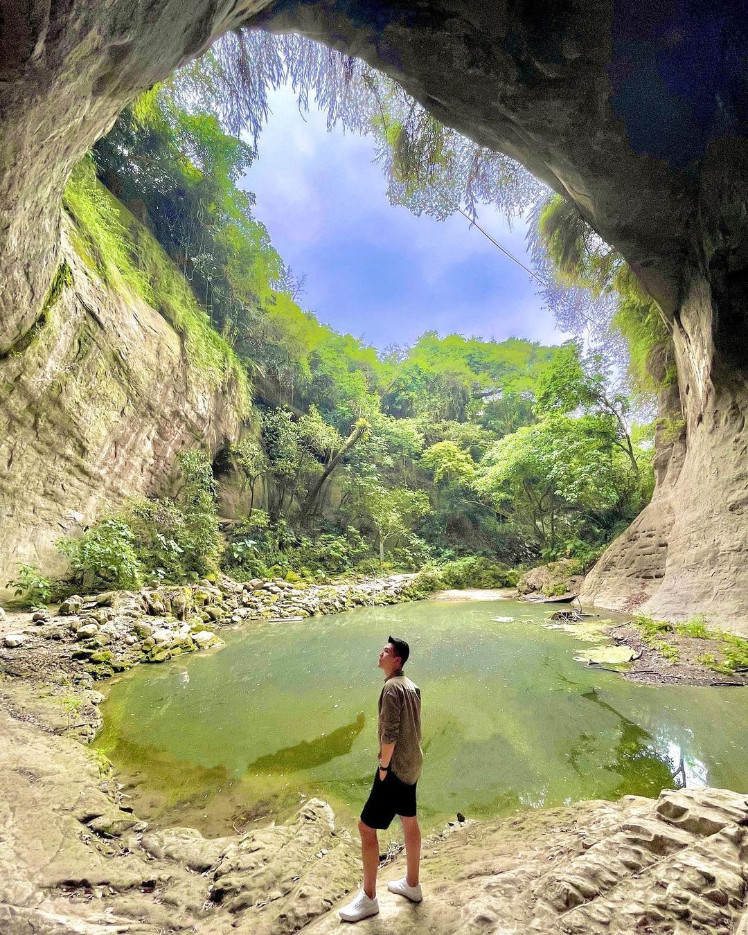 台南蝙蝠洞瀑布​