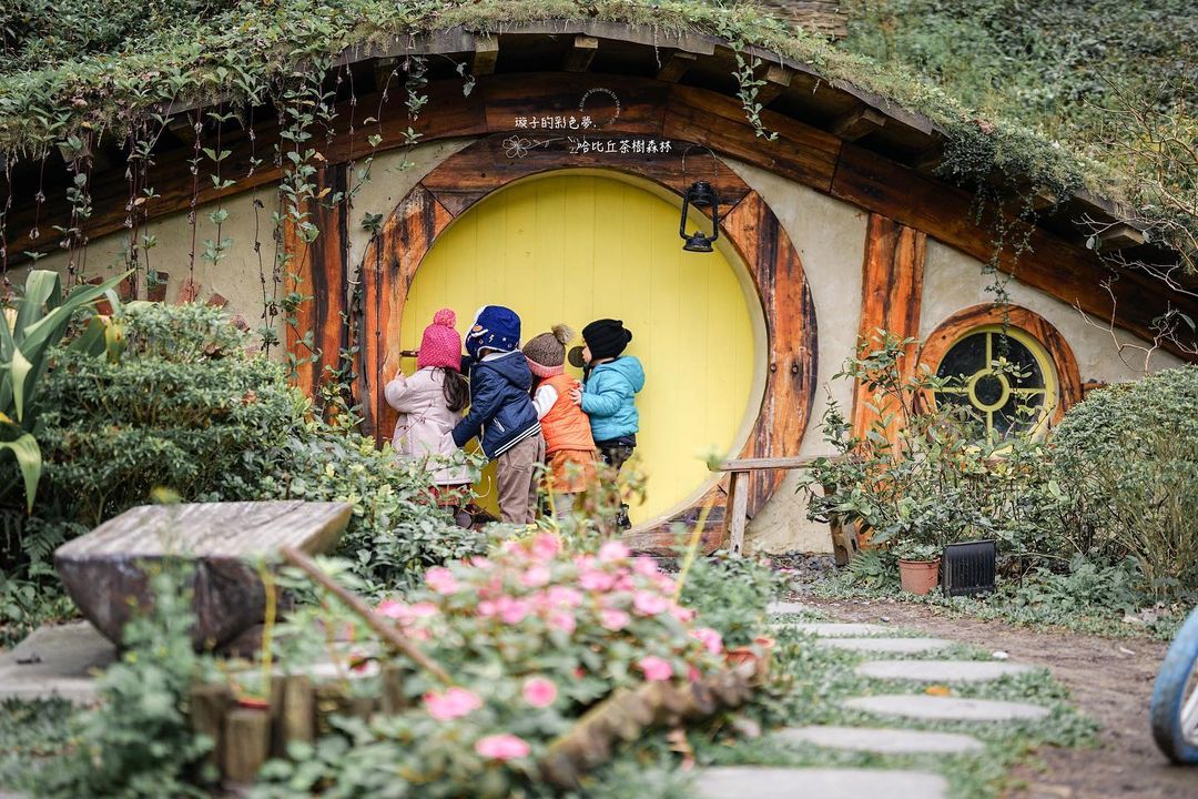 哈比丘茶樹森林,苗栗,銅鑼,苗栗景點,苗栗旅遊,銅鑼景點,親子景點,動物樂園,台灣景點,中部景點,哈比屋