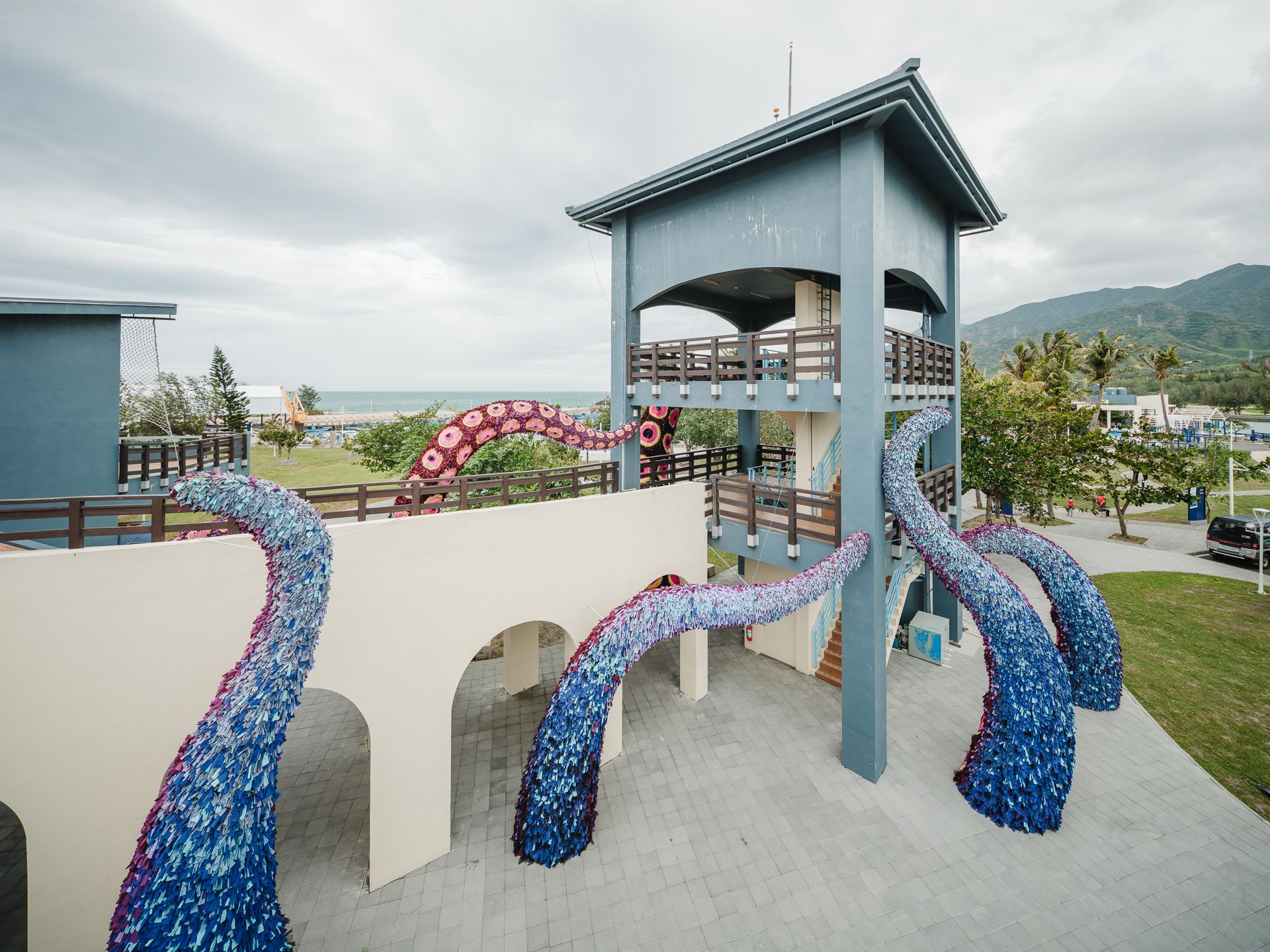 2022屏東落山風藝術季,落山風藝術季,落山風,屏東景點,屏東旅遊,藝術季,裝置藝術,海的傳說,LUA