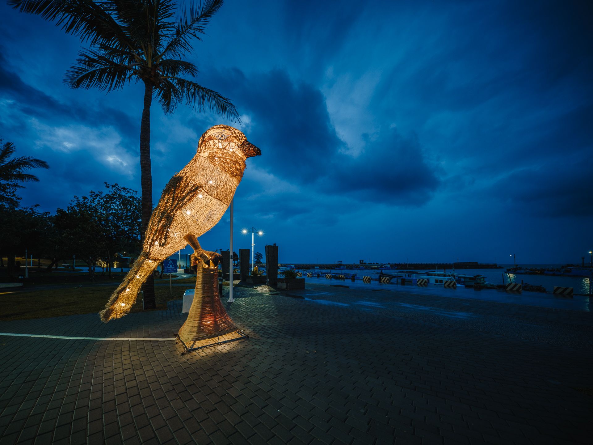2022屏東落山風藝術季,落山風藝術季,落山風,屏東景點,屏東旅遊,藝術季,裝置藝術,南風知了,伯勞鳥,王美又